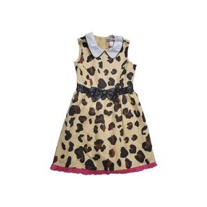 Harajuku Mini Dress‎ S 6-6x Leopard Sleeveless